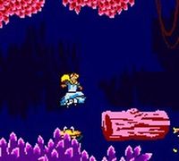 une photo d'Ã©cran de Alice in Wonderland sur Nintendo Game Boy Color